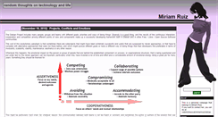 Desktop Screenshot of miriamruiz.es